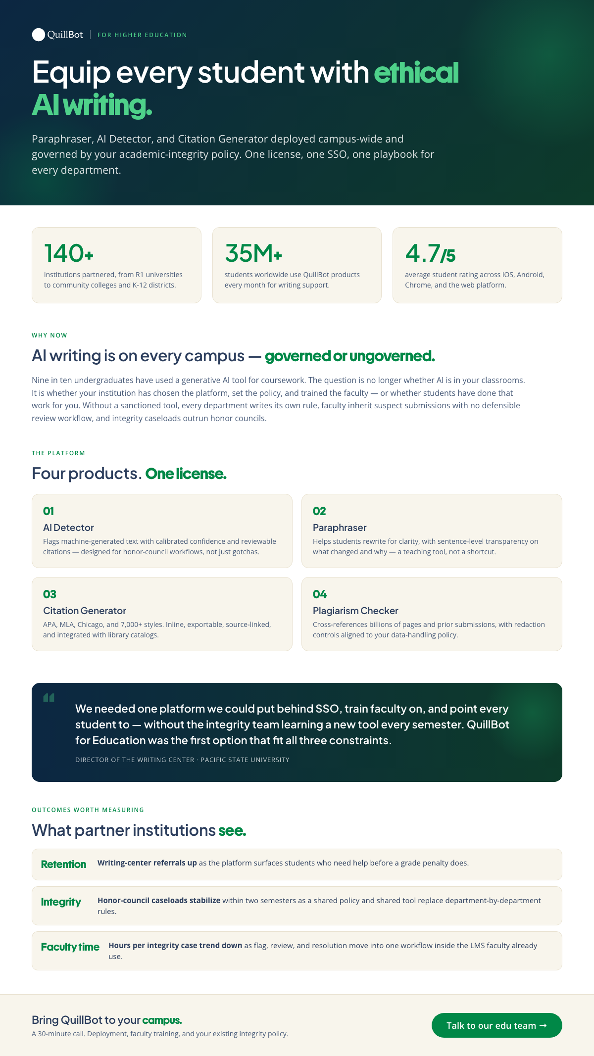One-pager
